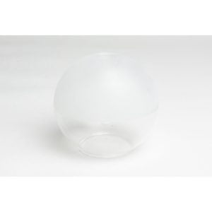 אהילים וזכוכיות - זכוכית חצי חלבית קוטר 120 מ"מ הברגה G9