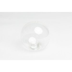 אהיל זכוכית - זכוכית שקופה קוטר 120 מ"מ הברגה G9