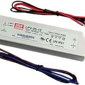 דרייבר MW LPV 35W 12V מוגן מים