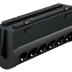 גוף תאורה מתכוונן PIXY ADJ 6W לפס צבירה מגנטי MINIMAL TRACK 48V שחור