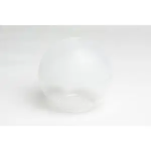 אהיל זכוכית - זכוכית חצי חלבית קוטר 120 מ"מ הברגה G9
