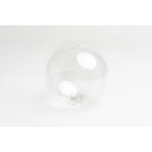 אהילים וזכוכיות - זכוכית שקופה קוטר 150 מ"מ הברגה G9
